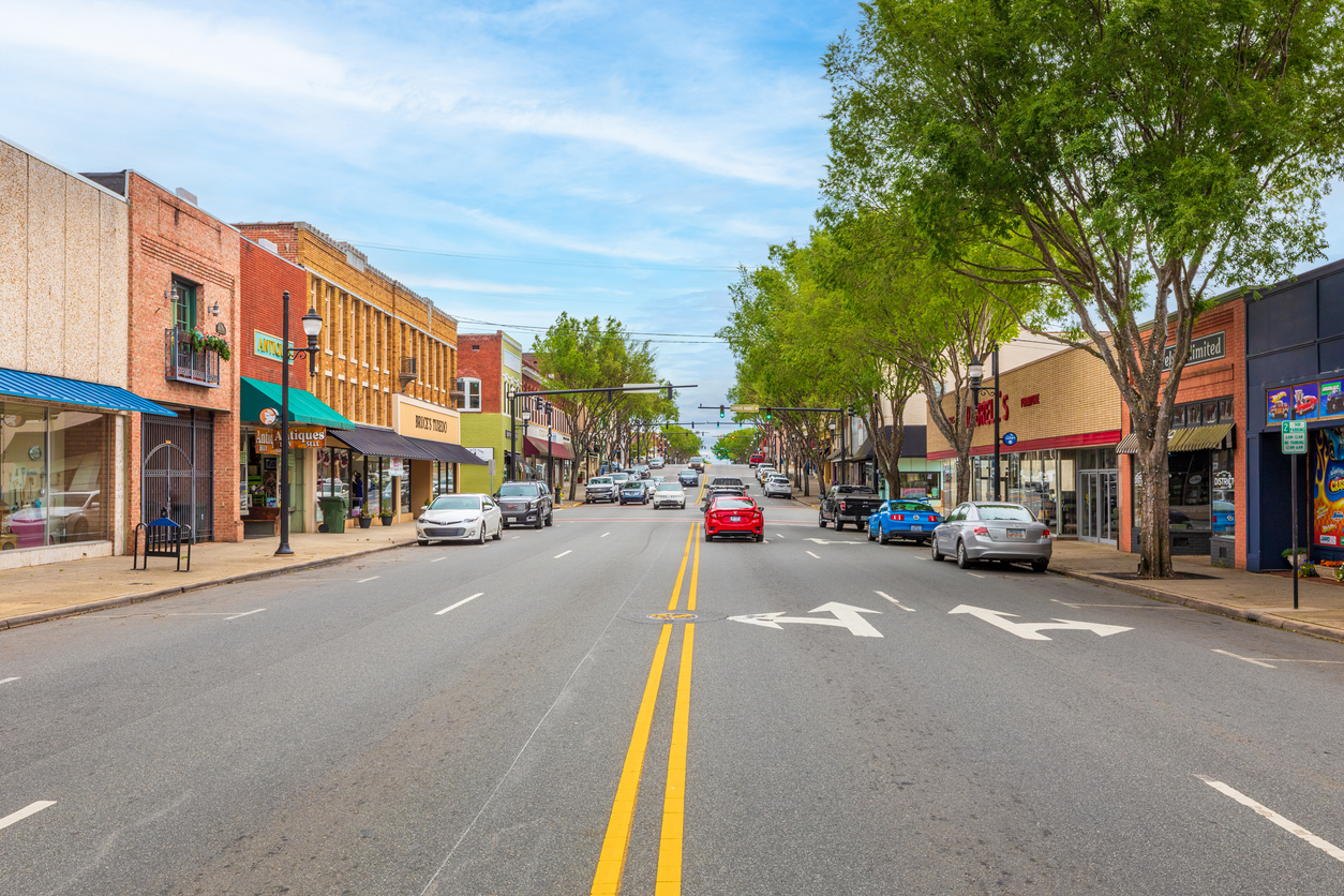 Panoramic Image of Lexington, NC